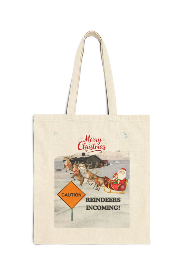 Holiday Tote Bag - Cotton Canvas