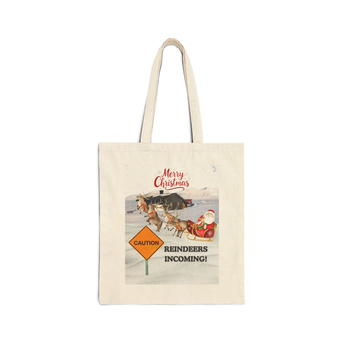 Holiday Tote Bag - Cotton Canvas