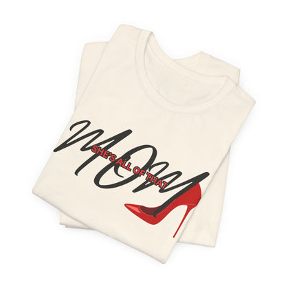 Mom Life Garment-Dyed T-Shirt - She's All of That Design