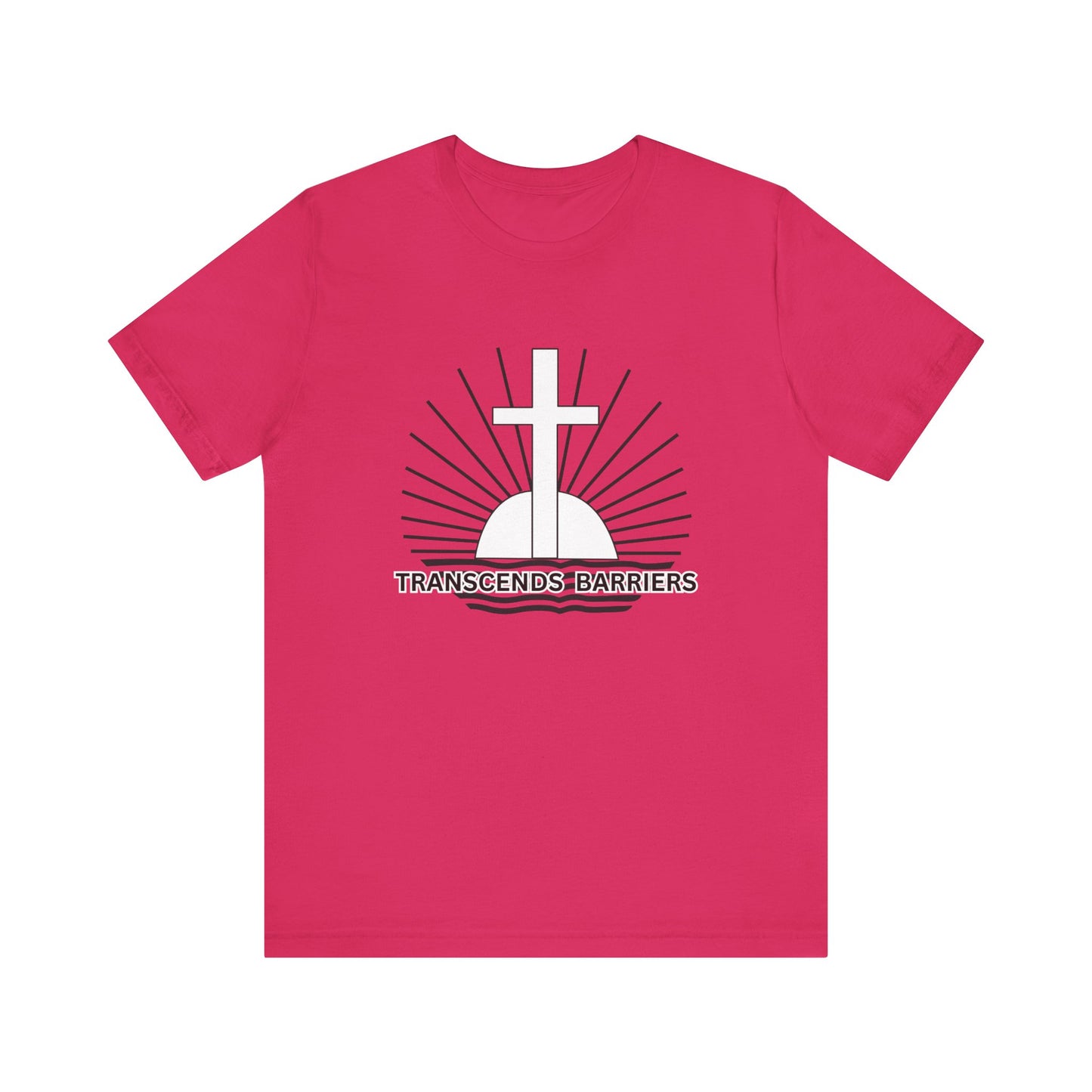 Cross Tee - Unisex Jersey Short Sleeve