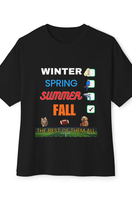 Oversized Tee - Fall Season Tees