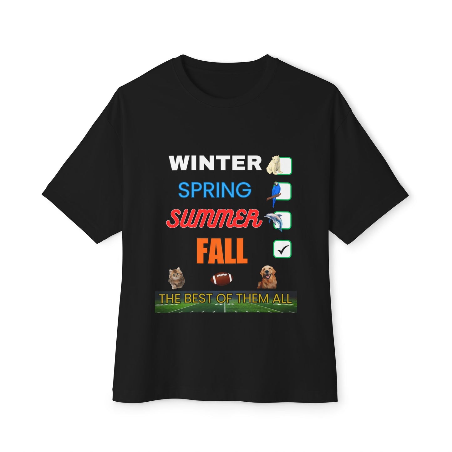 Oversized Tee - Fall Season Tees