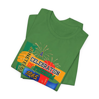 Juneteenth Celebration Unisex Garment-Dyed T-Shirt