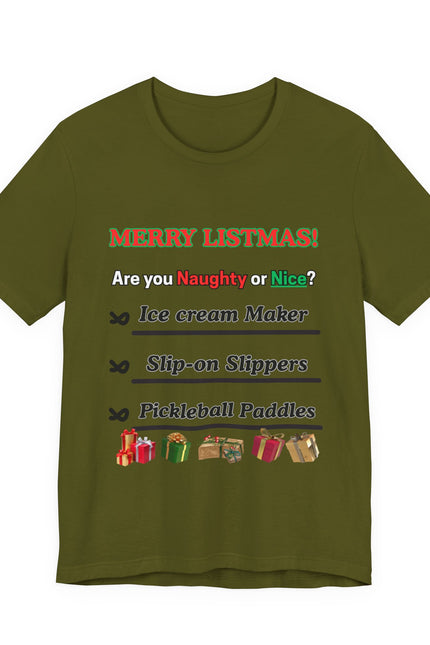 Christmas Short Sleeve Tee - Merry Christmas Shirt