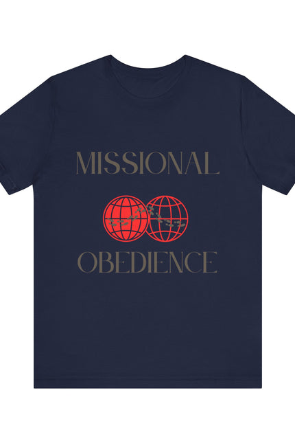 Tee Missional Obedience Unisex Jersey Short Sleeve