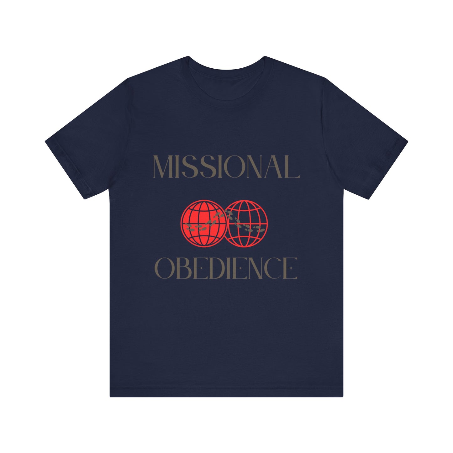 Tee Missional Obedience Unisex Jersey Short Sleeve
