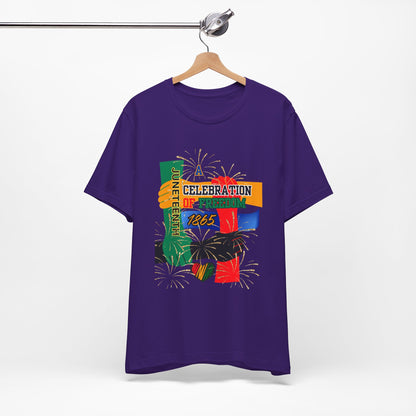 Juneteenth Celebration Unisex Garment-Dyed T-Shirt