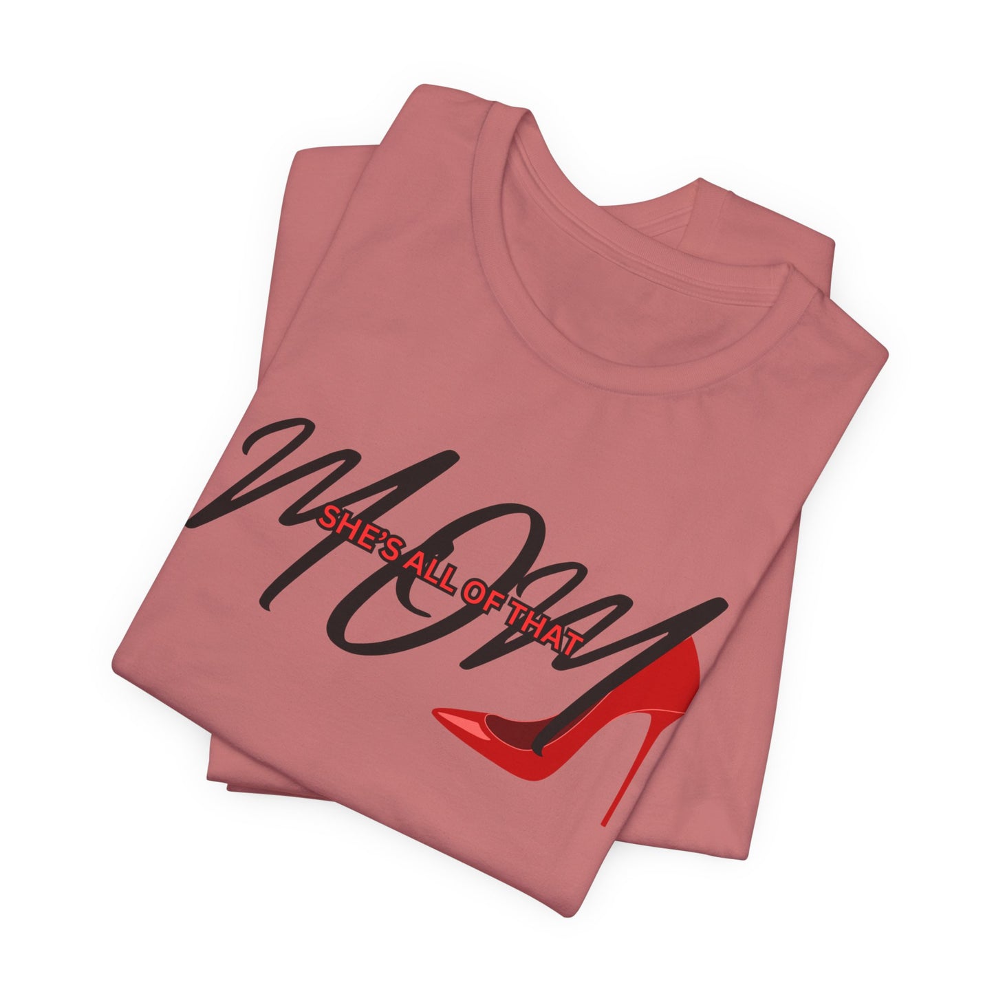 Mom Life Garment-Dyed T-Shirt - She's All of That Design