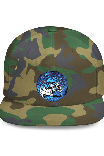 Flat Bill Snapback