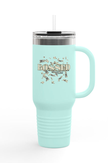 Bossed Insulated Travel Mug - 40oz | Perfect for Coffee Lovers & Entrepreneurs