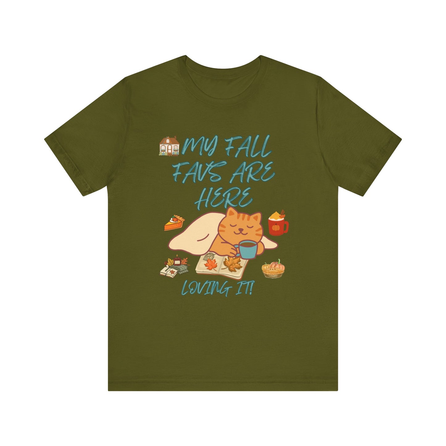 Fall Unisex Tee - Cozy Autumn Vibes Shirt