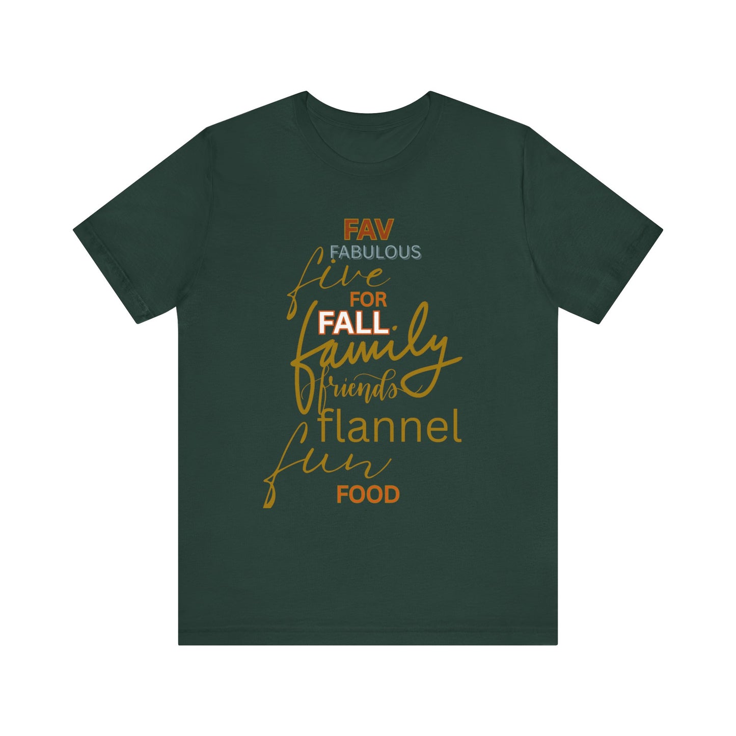 Fall Family Tee - Unisex Jersey