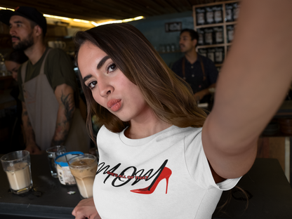 Mom Life Garment-Dyed T-Shirt - She's All of That Design