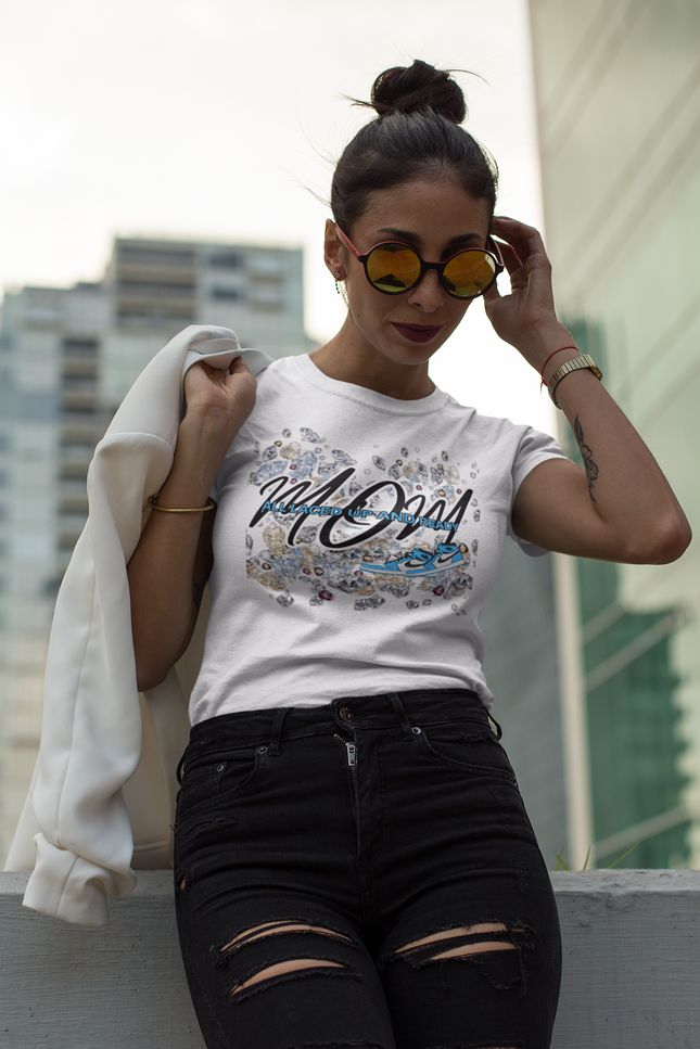 Mom Lace-Up Tee