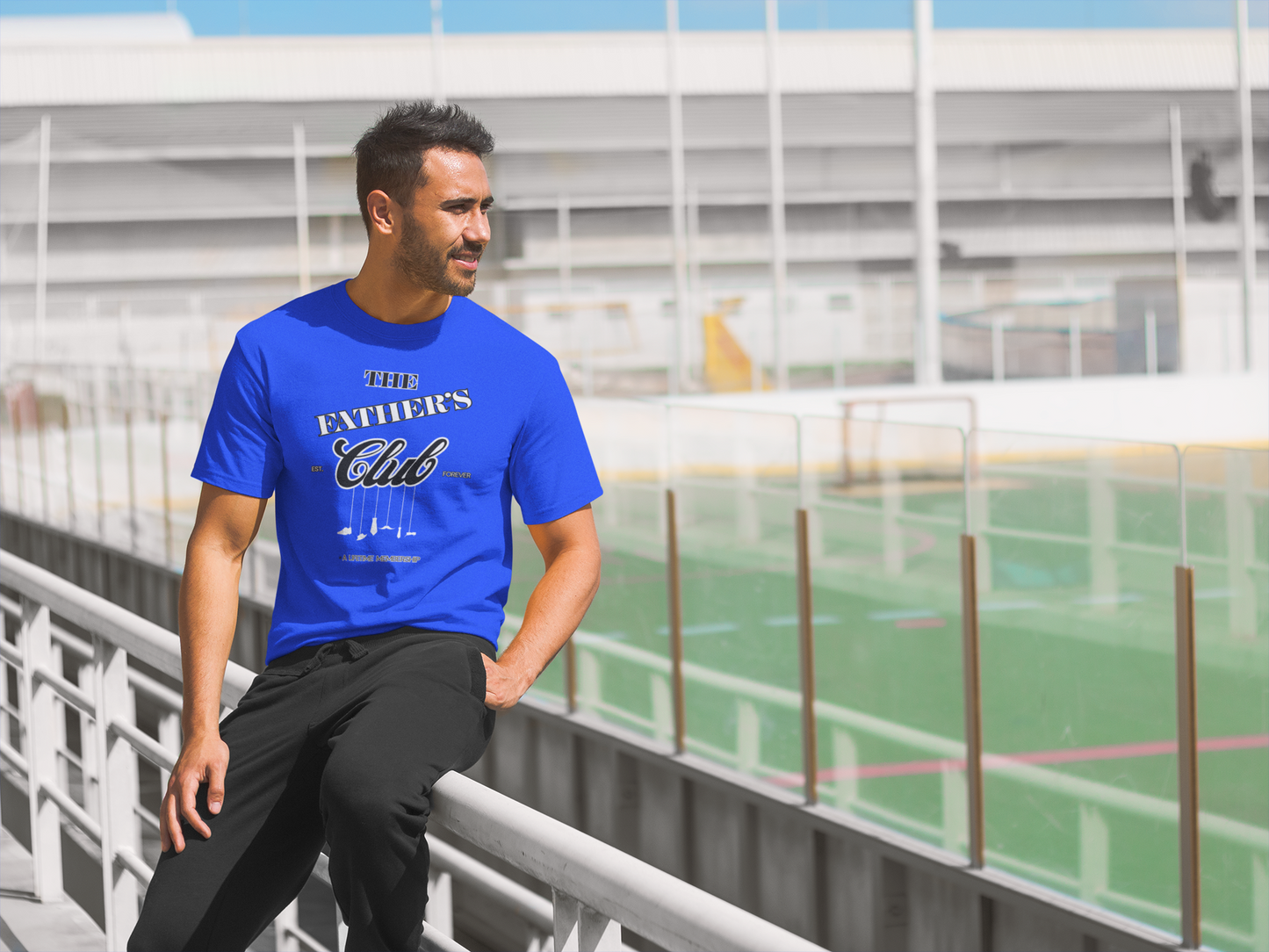 Classic Father’s Club Unisex Oversized Tee, Casual Shirt for Dads, Gift for Father's Day, Comfortable Everyday Wear, Trendy Boxy Top