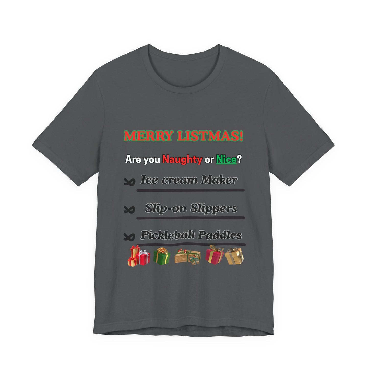 Christmas Short Sleeve Tee - Merry Christmas Shirt