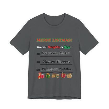 Christmas Short Sleeve Tee - Merry Christmas Shirt