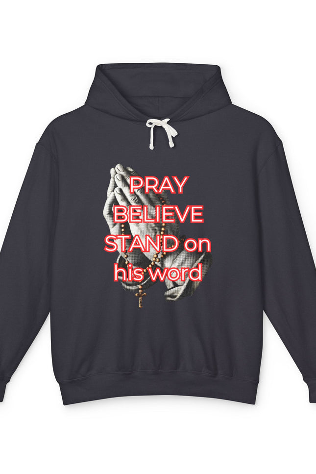 Faith Base Hoodie — Lightweight Christian Faith Pullover