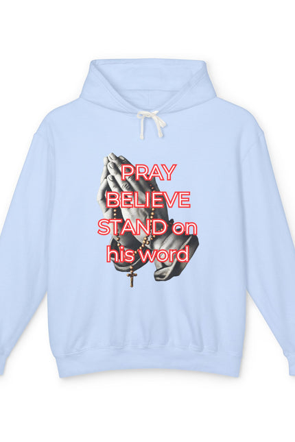 Faith Base Hoodie — Lightweight Christian Faith Pullover