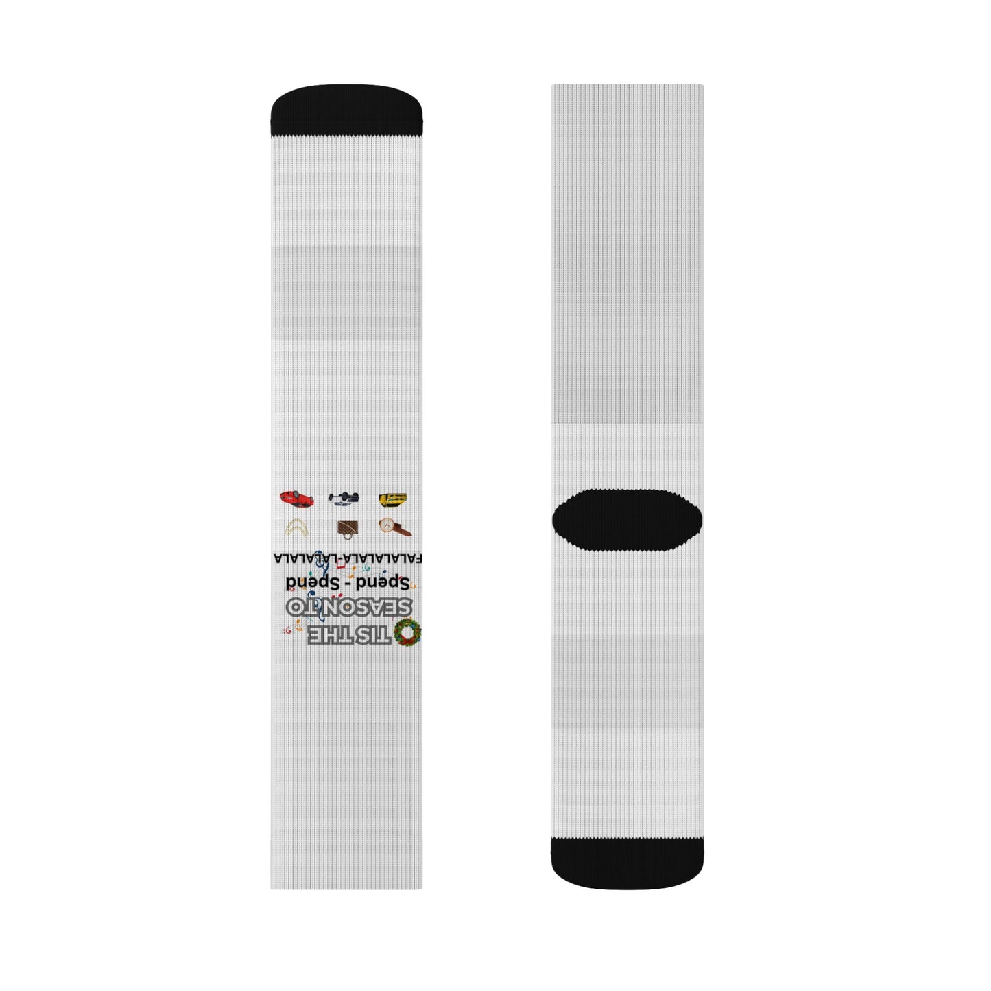 Holiday Sublimation Socks