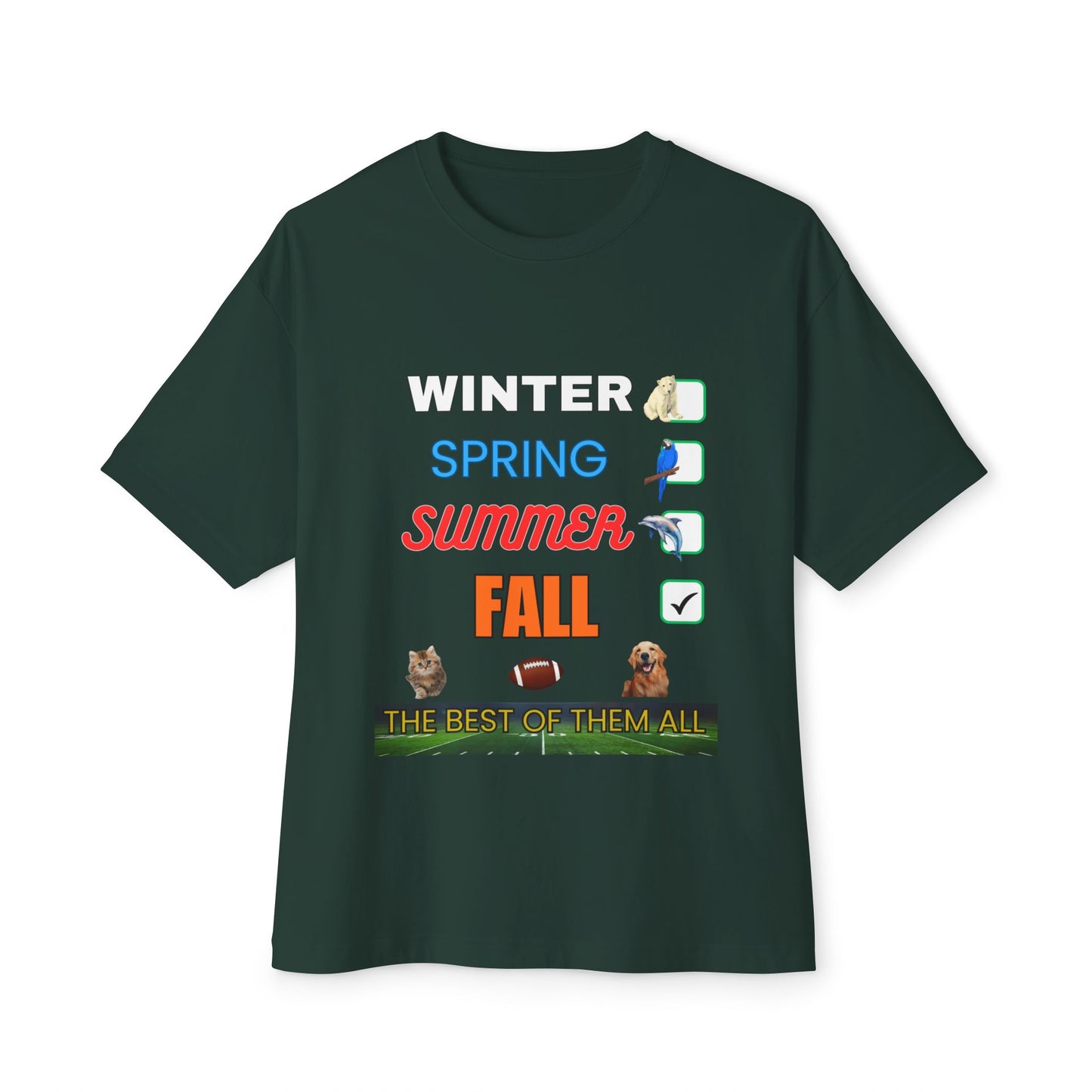 Oversized Tee - Fall Season Tees