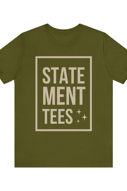 Chic Statement Tee - Casual Wear, Gift for Friends, Fashion Statement, Everyday Comfort, Cool Graphic Tee