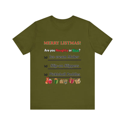 Christmas Short Sleeve Tee - Merry Christmas Shirt