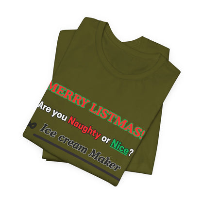 Christmas Short Sleeve Tee - Merry Christmas Shirt