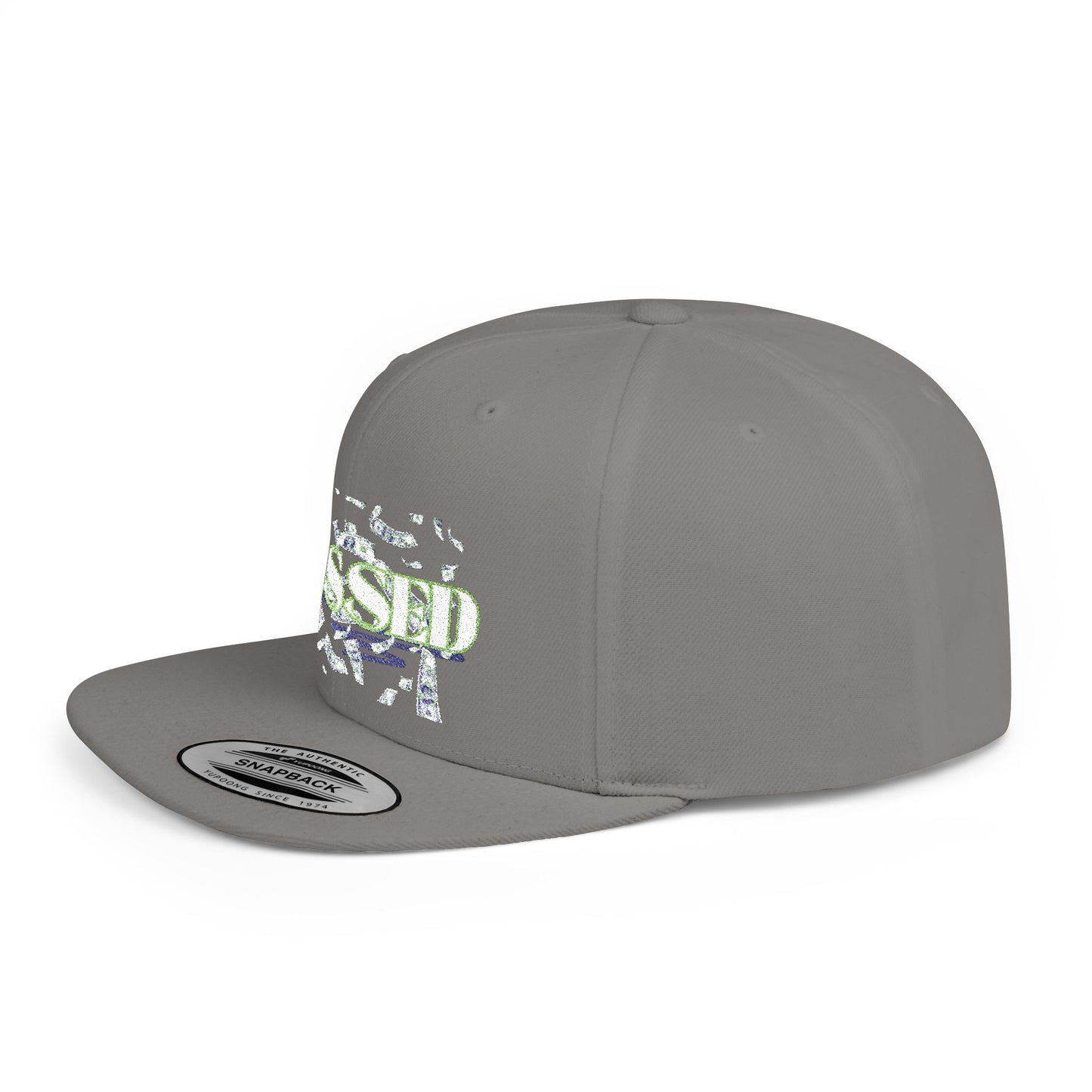 BOSSED Flat Bill Snapback Hat - Stylish Cap for Confident Individuals