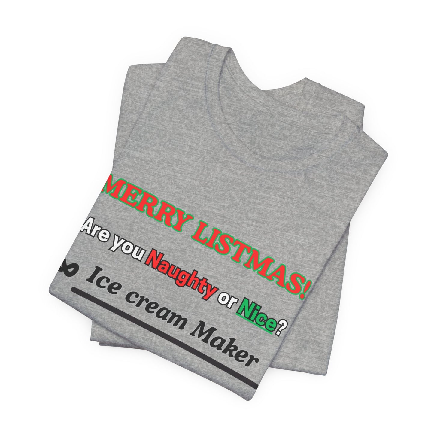 Christmas Short Sleeve Tee - Merry Christmas Shirt