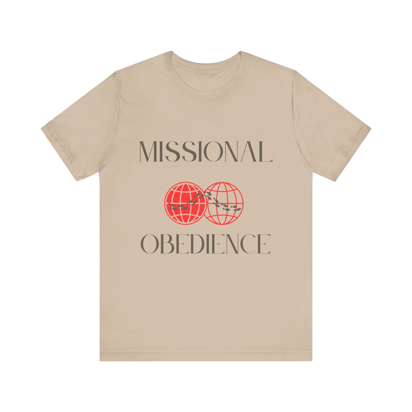 Tee Missional Obedience Unisex Jersey Short Sleeve
