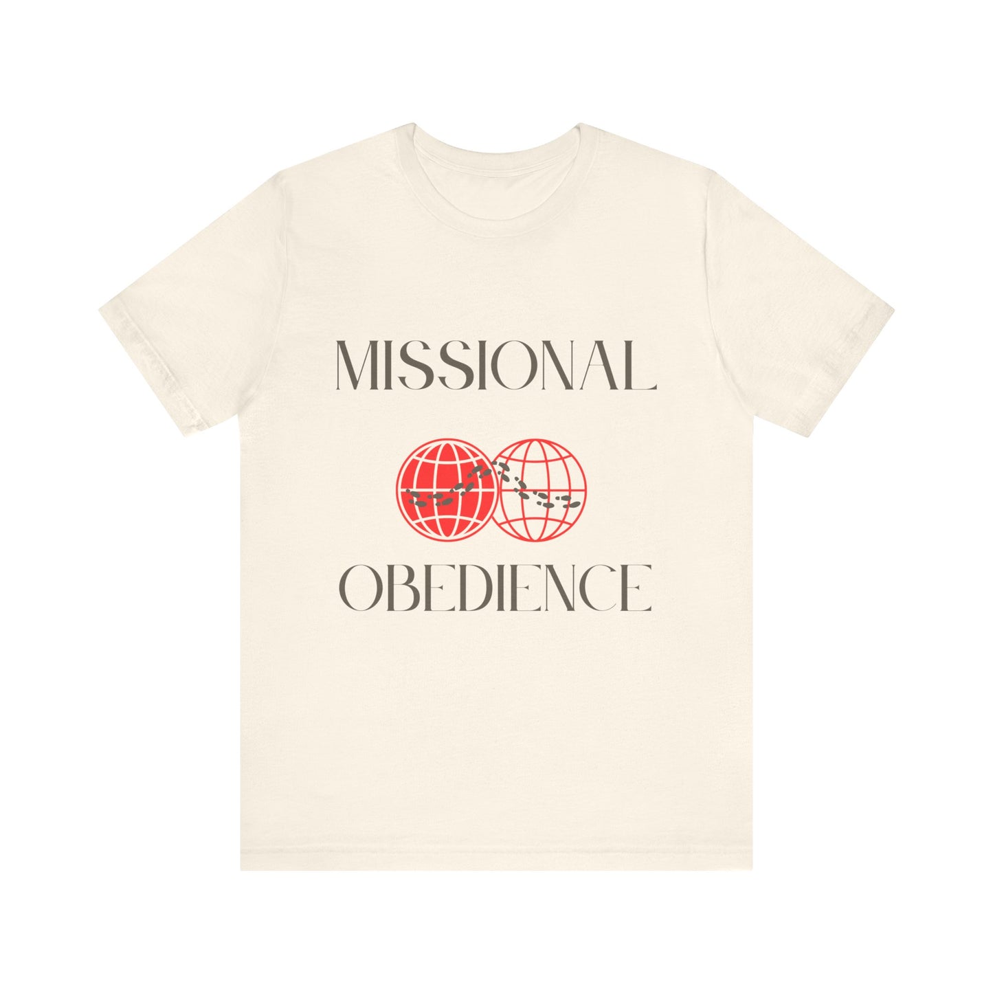 Tee Missional Obedience Unisex Jersey Short Sleeve