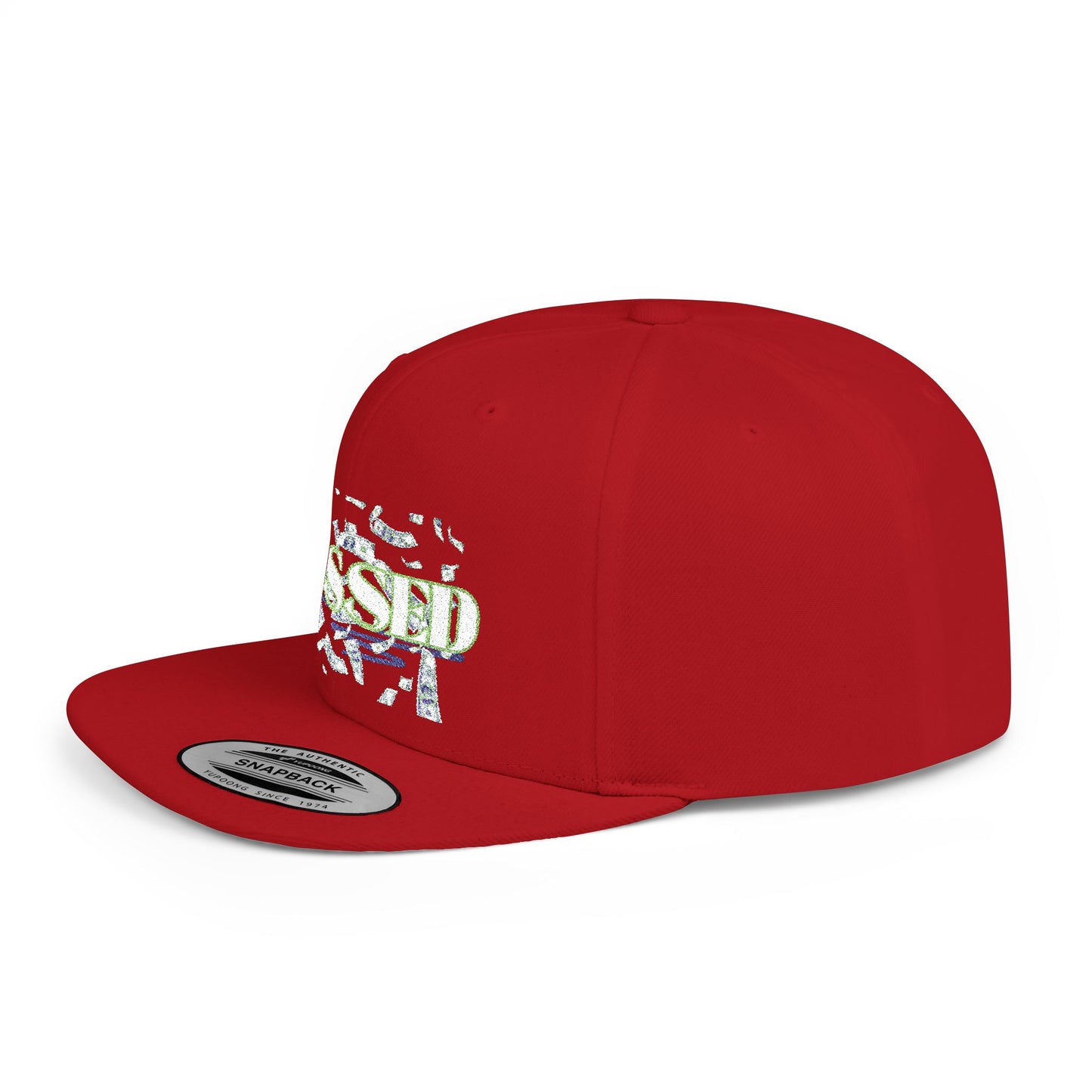 BOSSED Flat Bill Snapback Hat - Stylish Cap for Confident Individuals