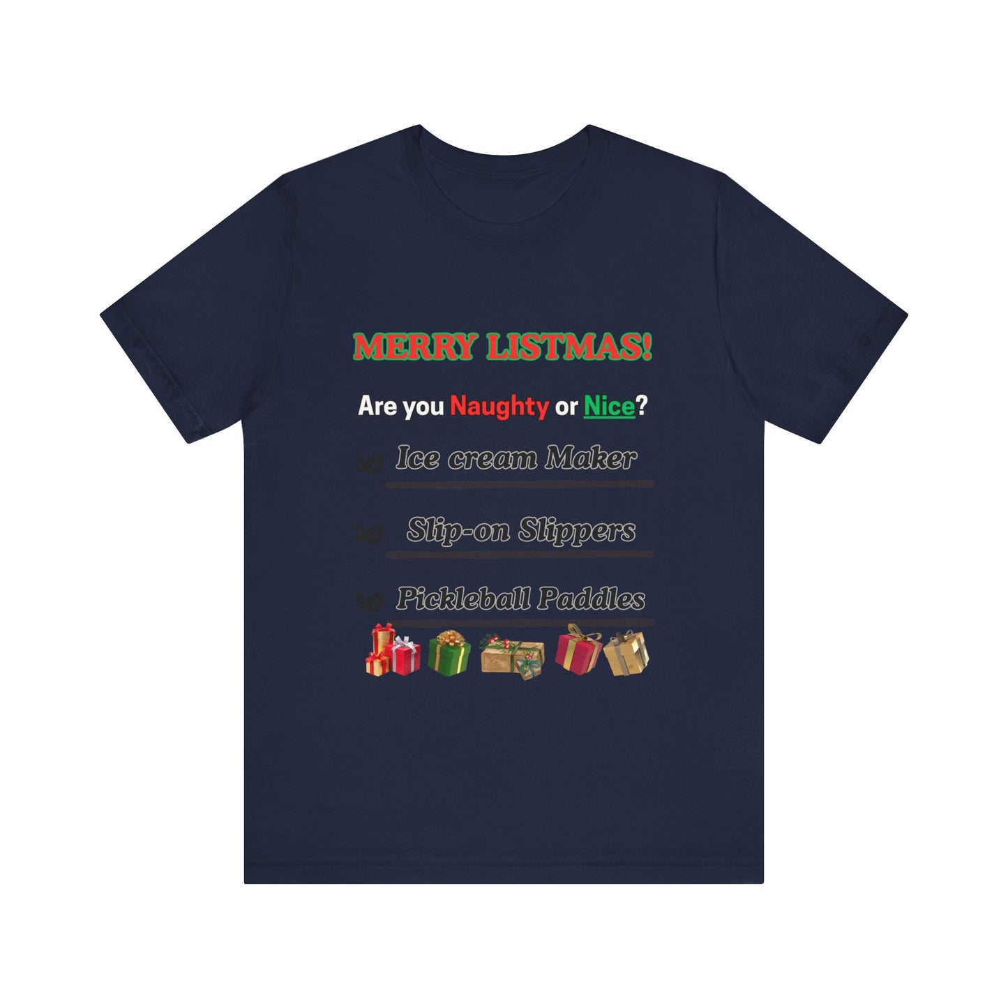 Christmas Short Sleeve Tee - Merry Christmas Shirt