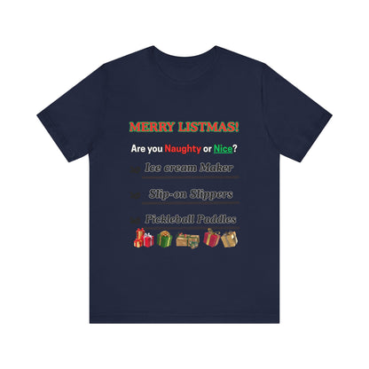 Christmas Short Sleeve Tee - Merry Christmas Shirt