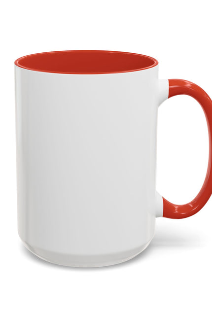 Self Love Heart Accent Coffee Mug — Inspirational 11/15oz Ceramic