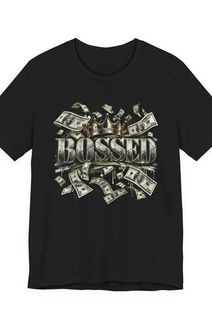 Bossed Tee — Money Crown Graphic T-Shirt