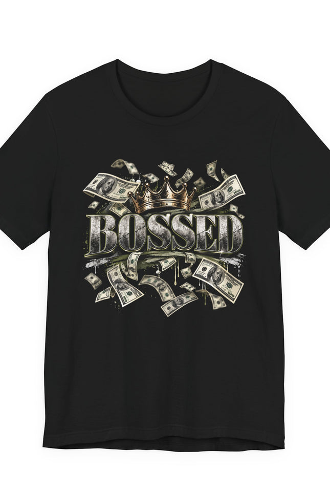Bossed Tee — Money Crown Graphic T-Shirt