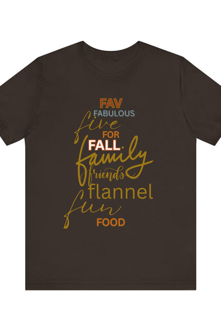 Fall Family Tee - Unisex Jersey