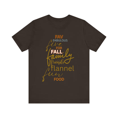 Fall Family Tee - Unisex Jersey