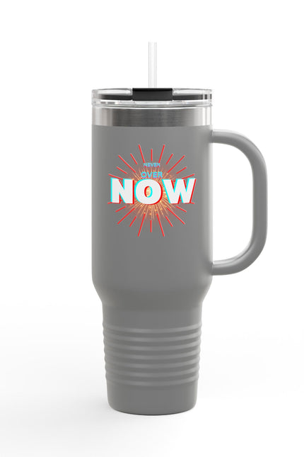 Motivational Insulated Travel Mug - 40oz - ‘Over Now’ Design