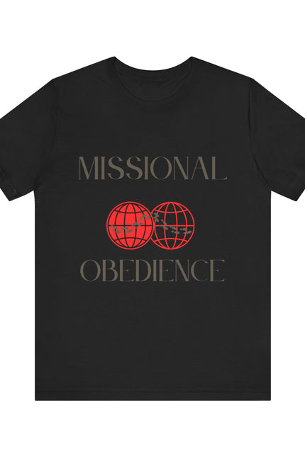 Tee Missional Obedience Unisex Jersey Short Sleeve