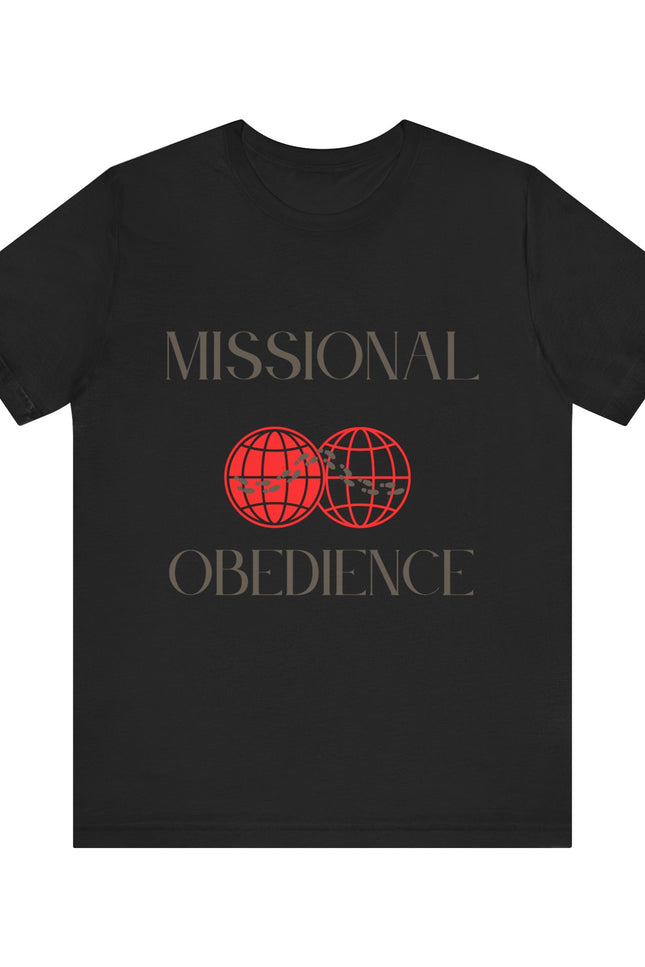 Tee Missional Obedience Unisex Jersey Short Sleeve