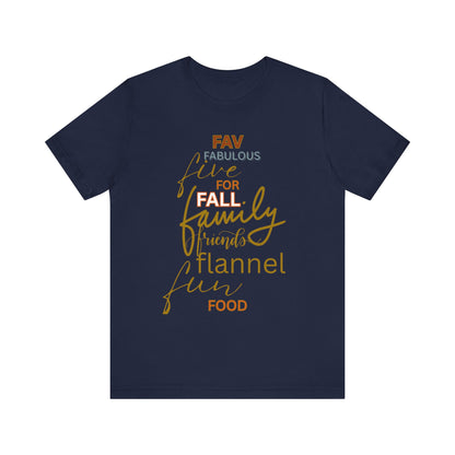 Fall Family Tee - Unisex Jersey