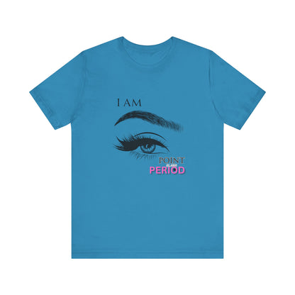 T-Shirt - Bold 'I AM POINT BLANK PERIOD' Design