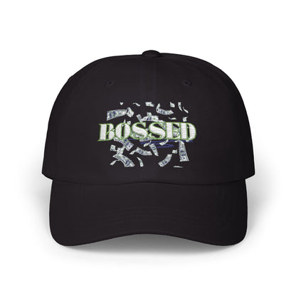 Bossed Classic Dad Cap - Stylish Adjustable Baseball Hat for Everyday Wear