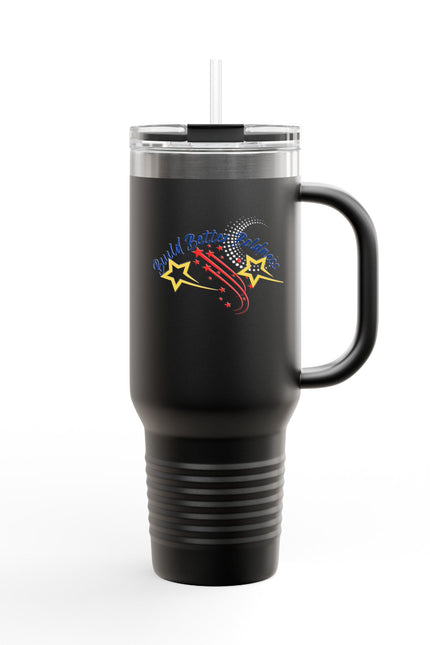 Motivational Insulated Travel Mug - 40oz - Perfect for Coffee Lovers & On-the-Go