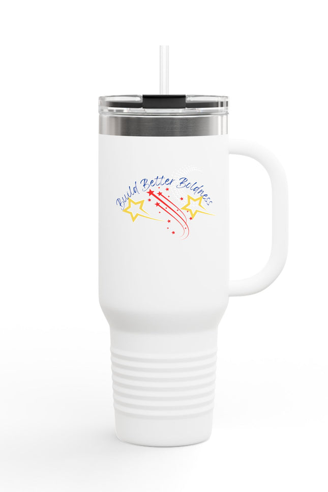 Motivational Insulated Travel Mug - 40oz - Perfect for Coffee Lovers & On-the-Go
