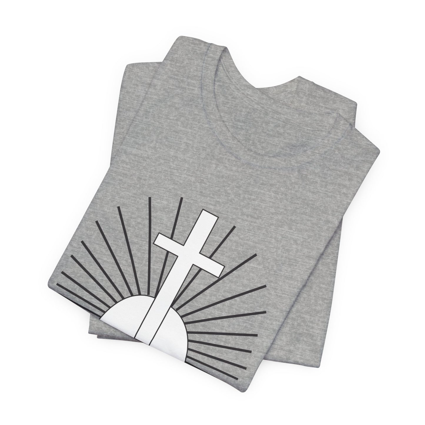 Cross Tee - Unisex Jersey Short Sleeve