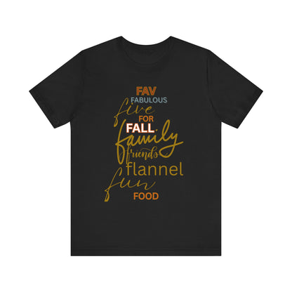 Fall Family Tee - Unisex Jersey
